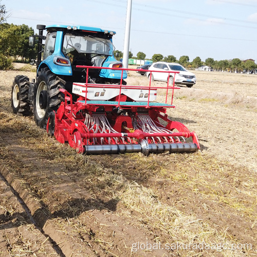 Paddy Direct Seeding Machine New Agricultural Trailed Planter Factory